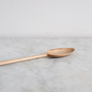 HAND CARVED SWEET GUM COOKING SPOON