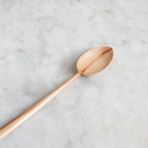 delicate handmade sweet gum cooking spoon