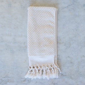 handwoven  GOTS organic cotton Turkish towel 