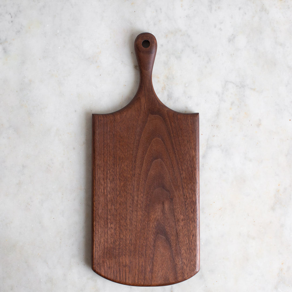 HAND CARVED BLACK WALNUT CUTTING BOARD – Ellei Home