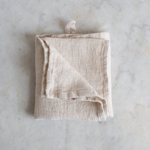 HANDMADE LINEN KITCHEN TOWEL IN WARM WHITE – Ellei Home