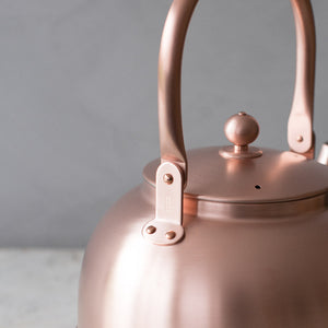 copper kettle detail